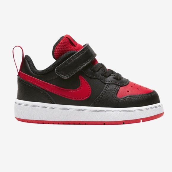 Nike Other - Nike Court Borough Low 2 in black/red/white